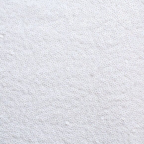 Anthropologie Ronny Kobo White Sequin Halter Dress - Picture 6 of 11